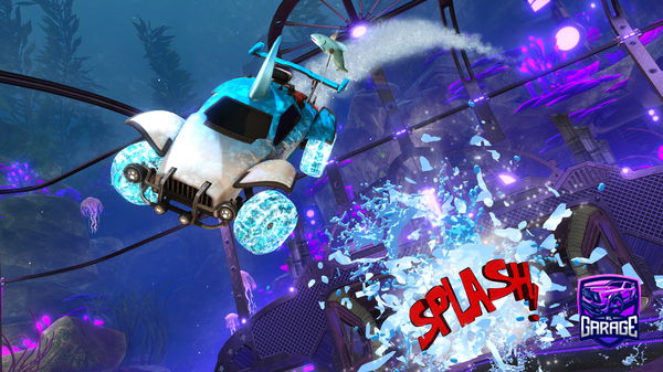 A Rocket League car design from RDH