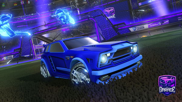 A Rocket League car design from Mythicalllama10