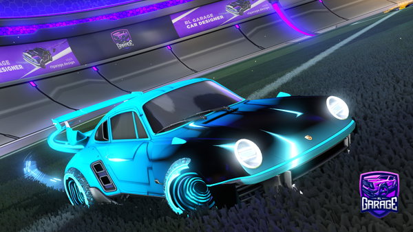 A Rocket League car design from SURGEvital