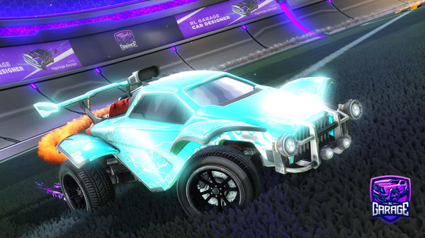 A Rocket League car design from LeagueGata