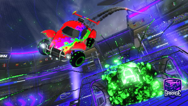 A Rocket League car design from Ricky21