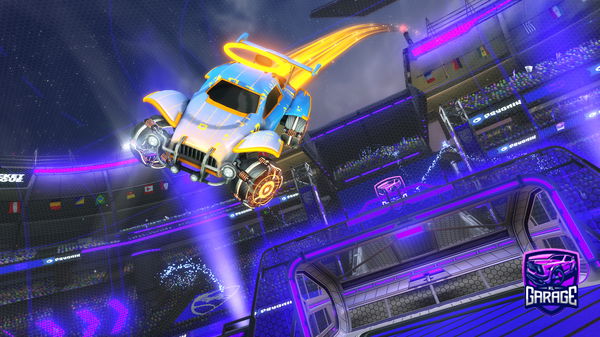 A Rocket League car design from RIZKID3Yt