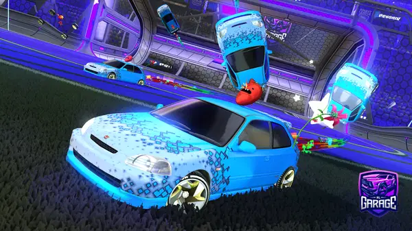 A Rocket League car design from SINSI_HIZ