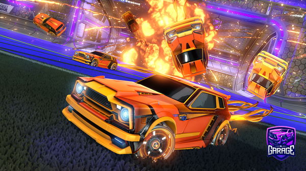 A Rocket League car design from AcridWater