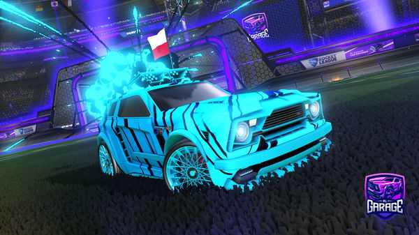 A Rocket League car design from XxPlacek_2009xX