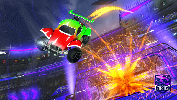 A Rocket League car design from qxilya