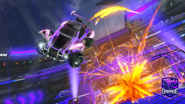 A Rocket League car design from xottikmw