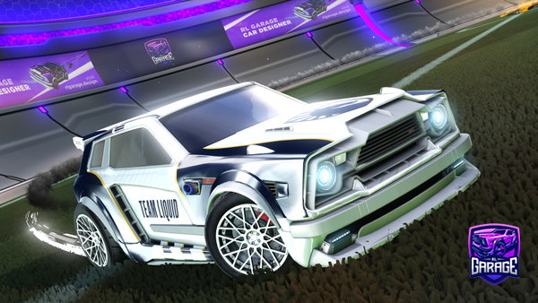A Rocket League car design from douwirl