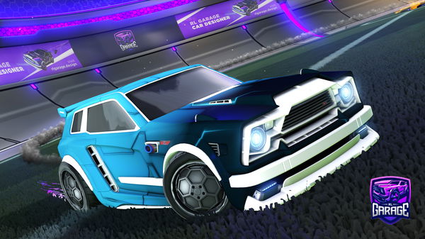 A Rocket League car design from Cleclelenoob_on_switch