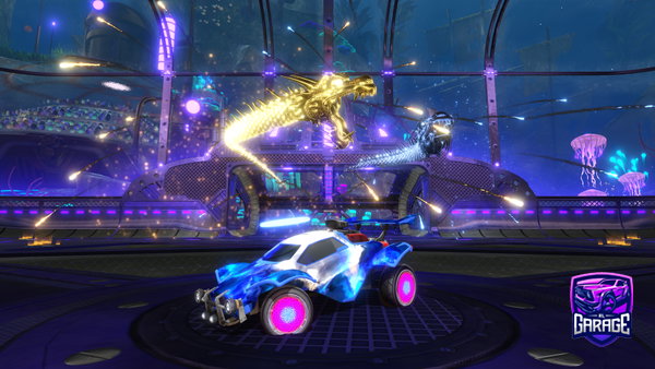 A Rocket League car design from Rezzzzzz1