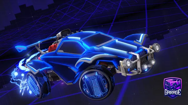 A Rocket League car design from Noxalymph