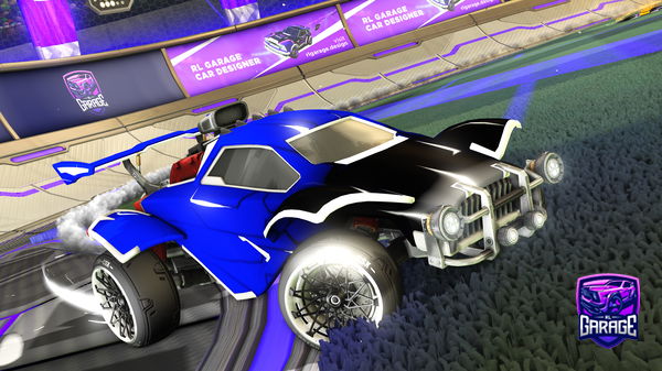 A Rocket League car design from silvrnblack138