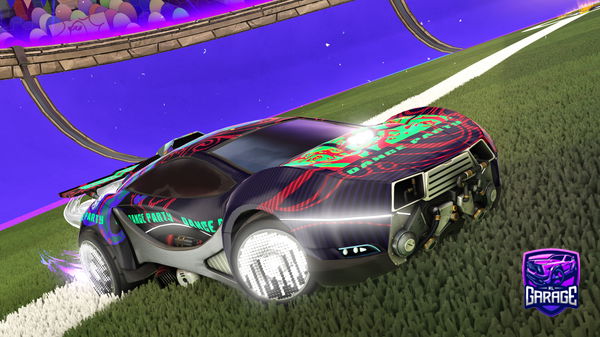 A Rocket League car design from RocketSus