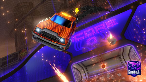 A Rocket League car design from TopBinner