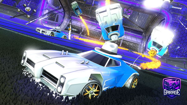 A Rocket League car design from 700HZ