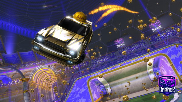 A Rocket League car design from AstroMars