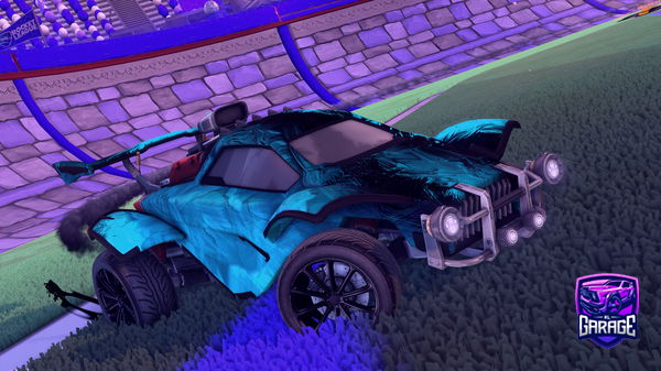 A Rocket League car design from Hypalol