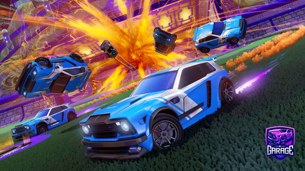 A Rocket League car design from Tykael