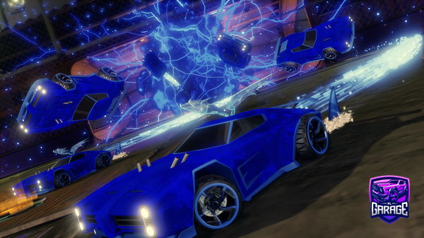 A Rocket League car design from Luisondrip