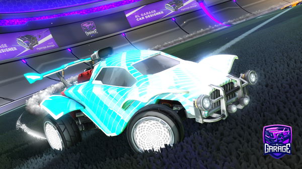 A Rocket League car design from DanielEaster