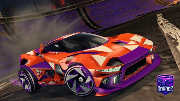 A Rocket League car design from Shooteo2313