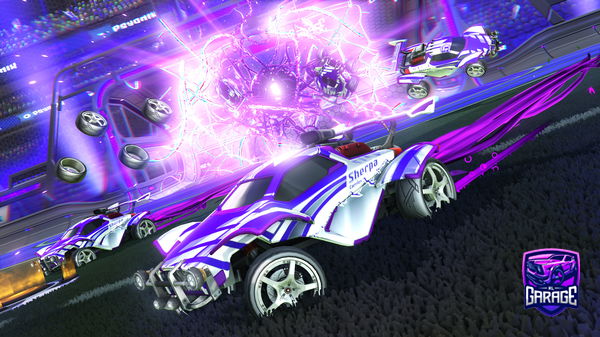 A Rocket League car design from DzzyGuy