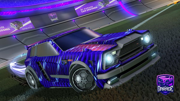 A Rocket League car design from HUNgryKOMARO0011