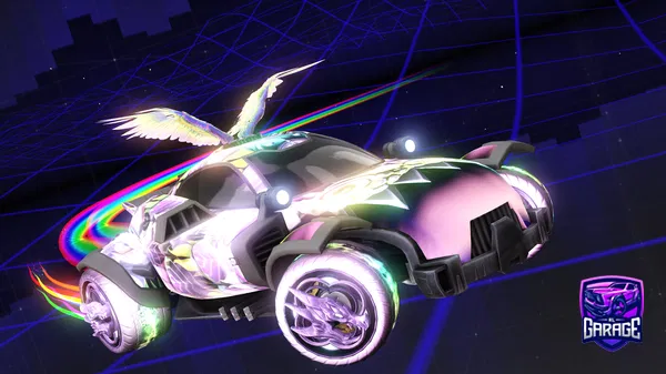 A Rocket League car design from TopBinner