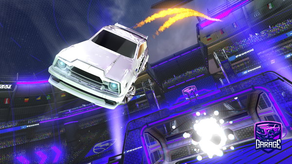 A Rocket League car design from Molerat35