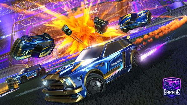 A Rocket League car design from ImARCADEJr