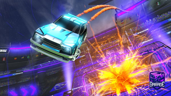 A Rocket League car design from MCV2317