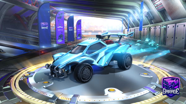 A Rocket League car design from Kaveyx