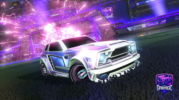 A Rocket League car design from Tomei124