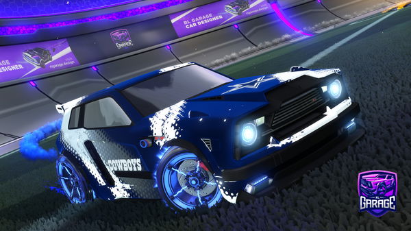 A Rocket League car design from SOARKC