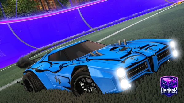 A Rocket League car design from OversizedPug