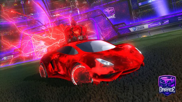 A Rocket League car design from rangermythic