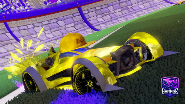 A Rocket League car design from Van-LoL