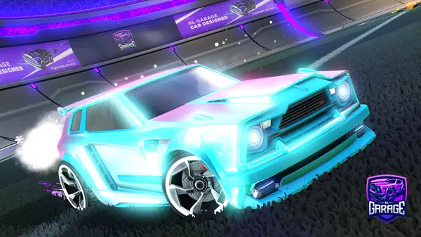 A Rocket League car design from SW_PULVZRL