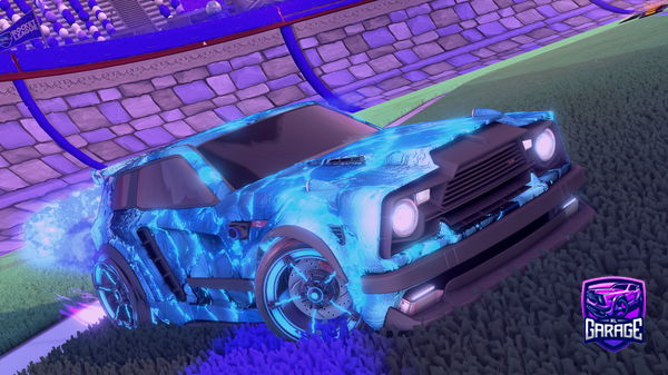 A Rocket League car design from Bigmantoe