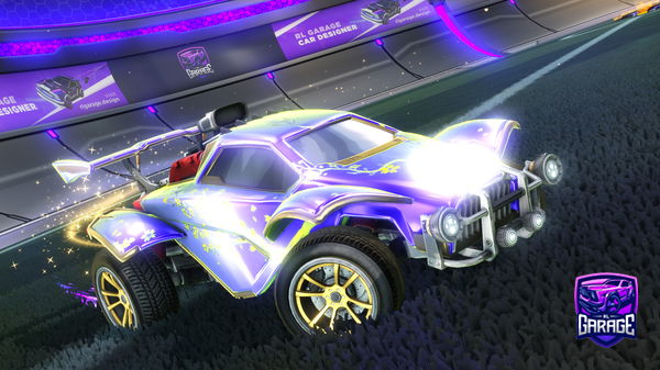 A Rocket League car design from BostonMark1122