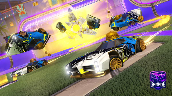 A Rocket League car design from Craxked-dec