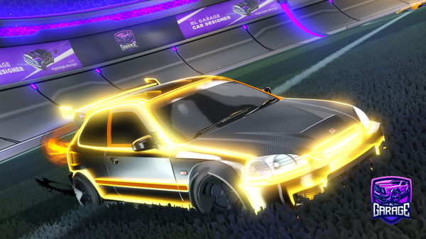 A Rocket League car design from Auth3Nt1c