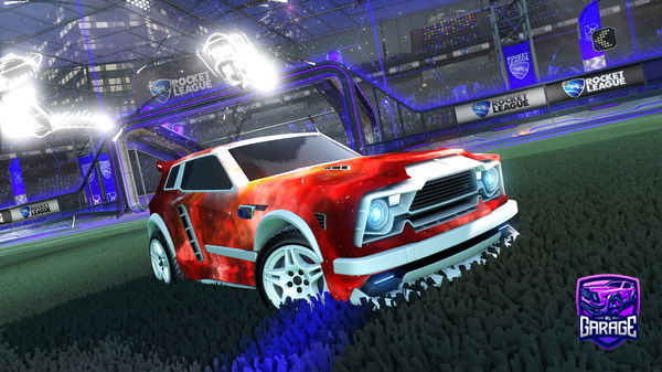 A Rocket League car design from PandaRLOnTT