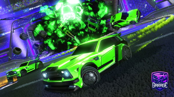 A Rocket League car design from LeHei21