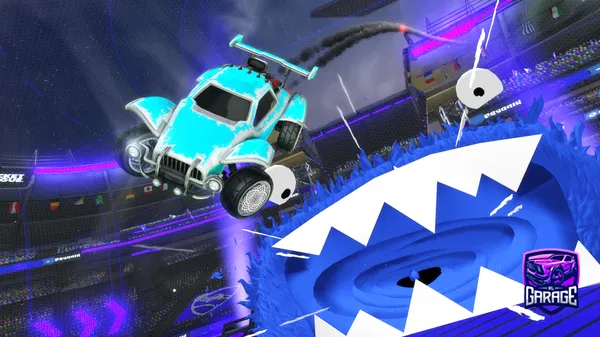 A Rocket League car design from Acoshy