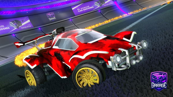 A Rocket League car design from mkbrakes