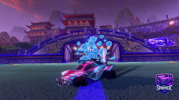 A Rocket League car design from Vib1nDin0