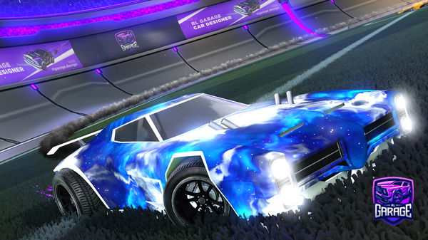 A Rocket League car design from johnwassandman