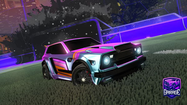 A Rocket League car design from zelenyy