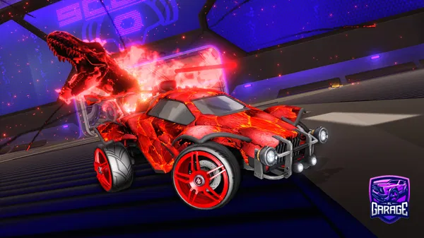 A Rocket League car design from TitanKong